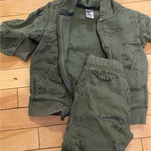 Carters matching hoodie with sweatpants